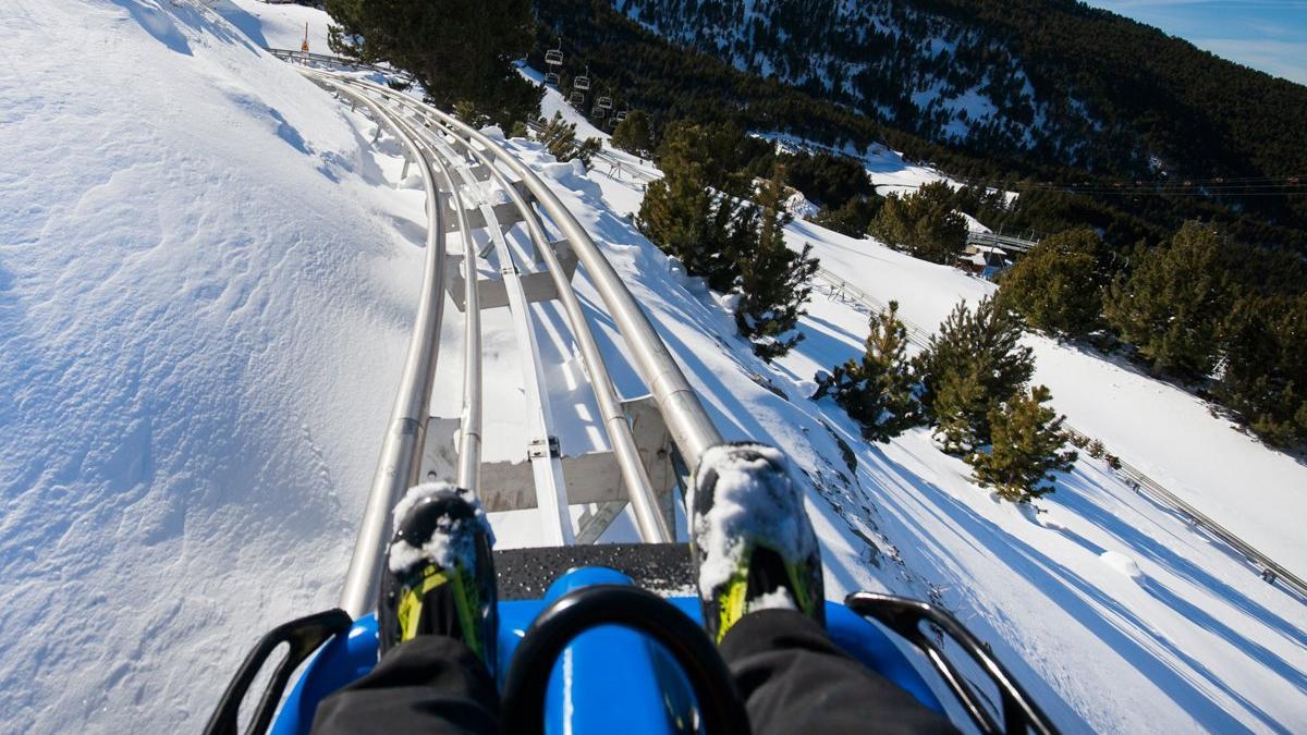 El Màgic Gliss de Grandvalira, un tobogán de 555 metros de bajada