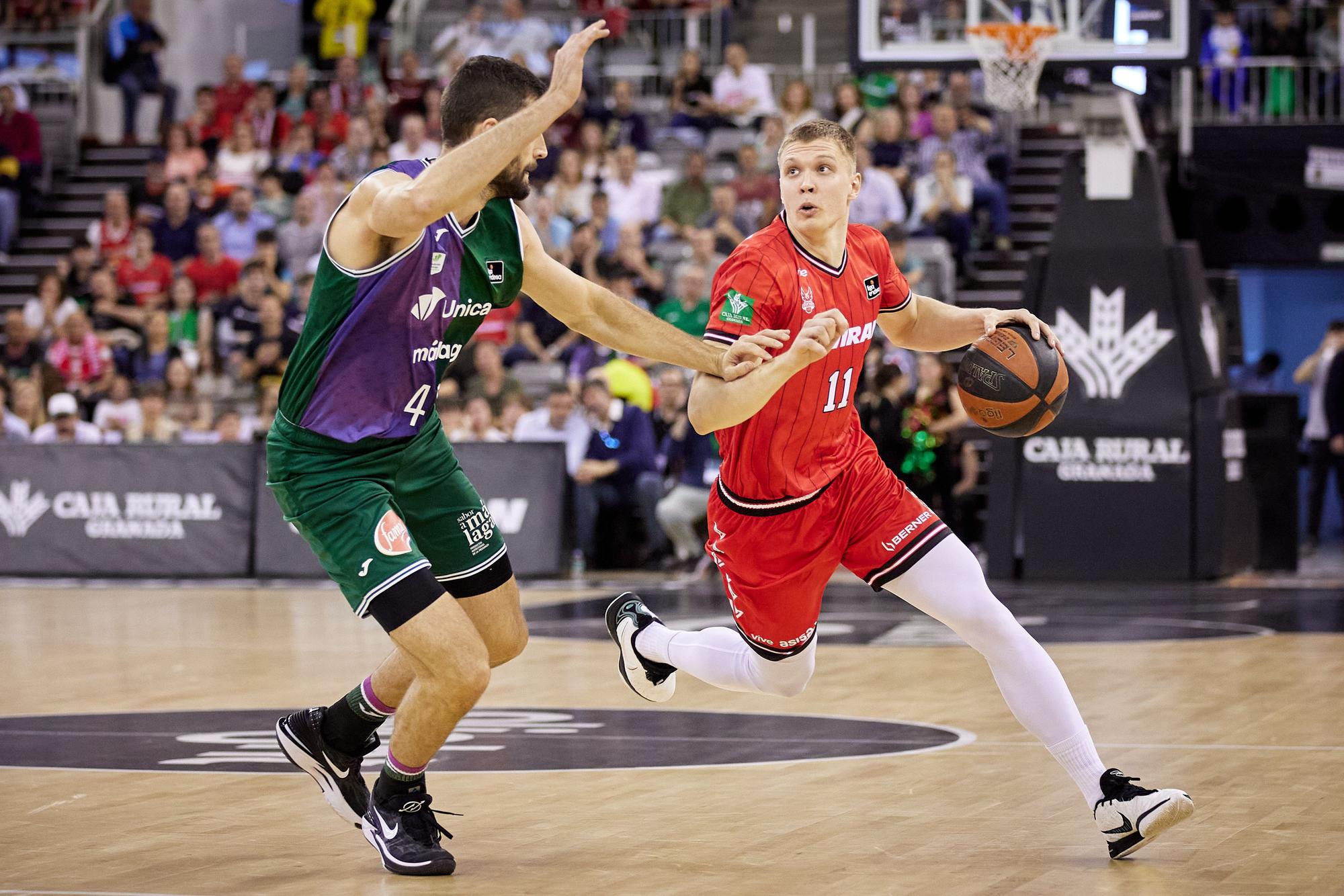 Una imagen del Fundación Granada - Unicaja de la jornada 26 de la Liga Endesa.