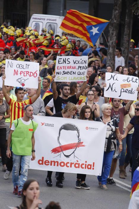 Manifestació a Girona.