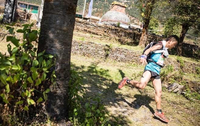 El mallorquín Miquel Capó, en la Everest Trail Race