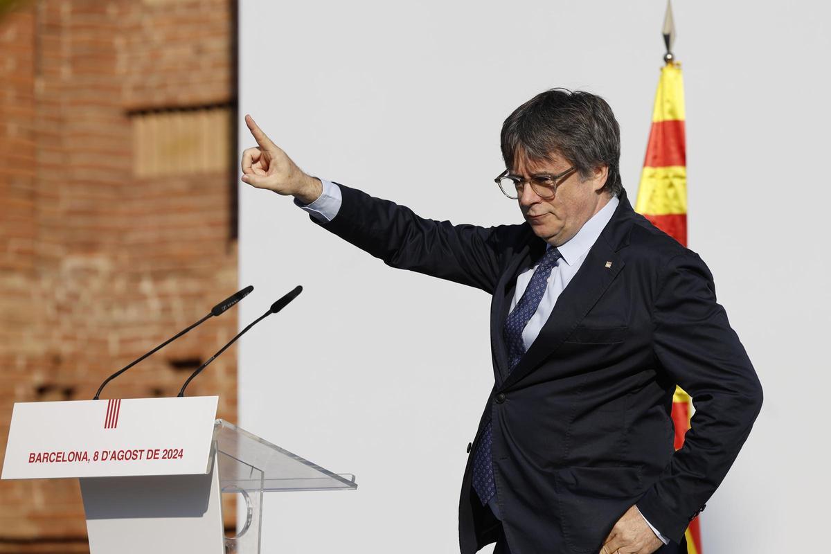 Carles Puigdemont torna a Catalunya