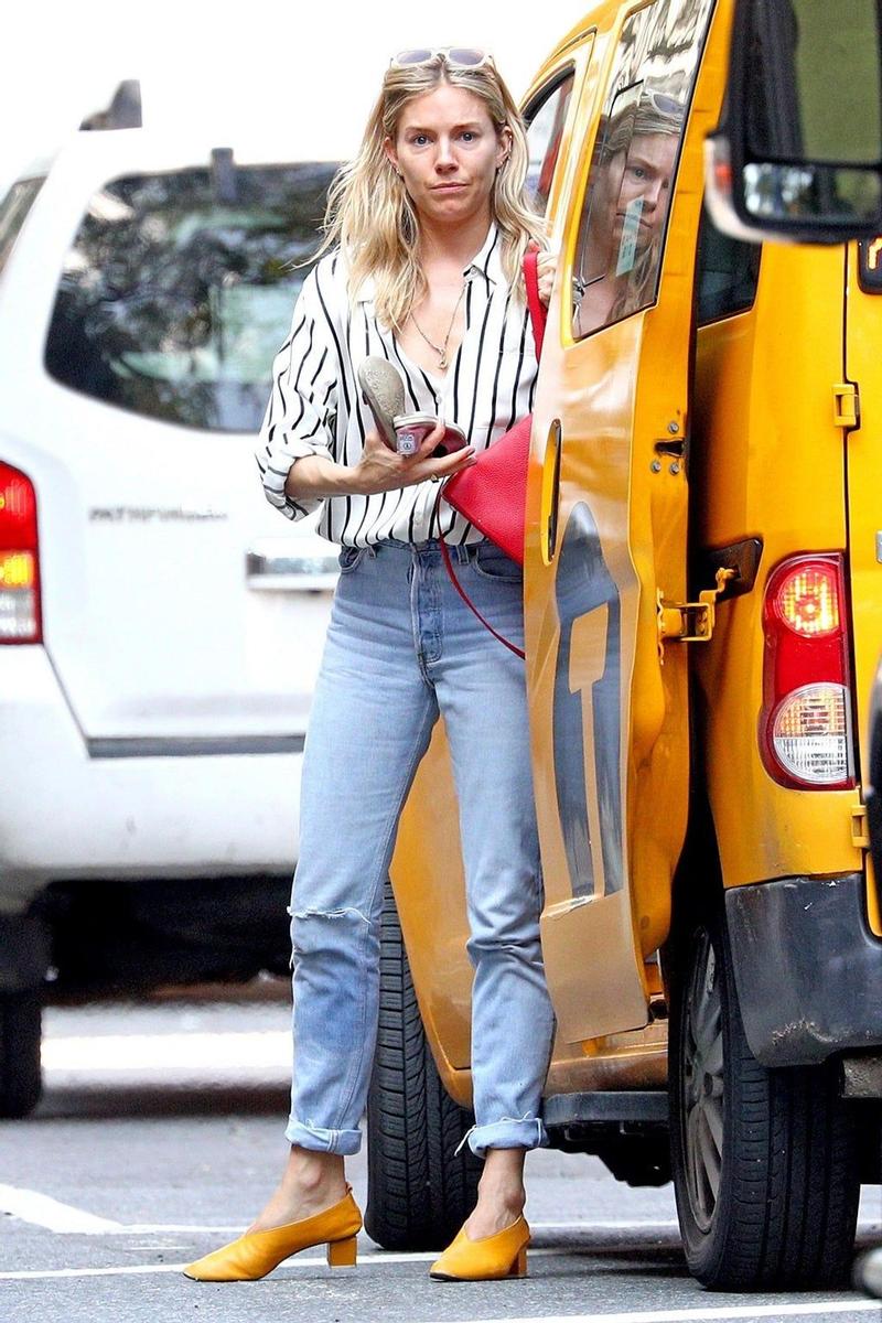 Sienna Miller por las calles de NY