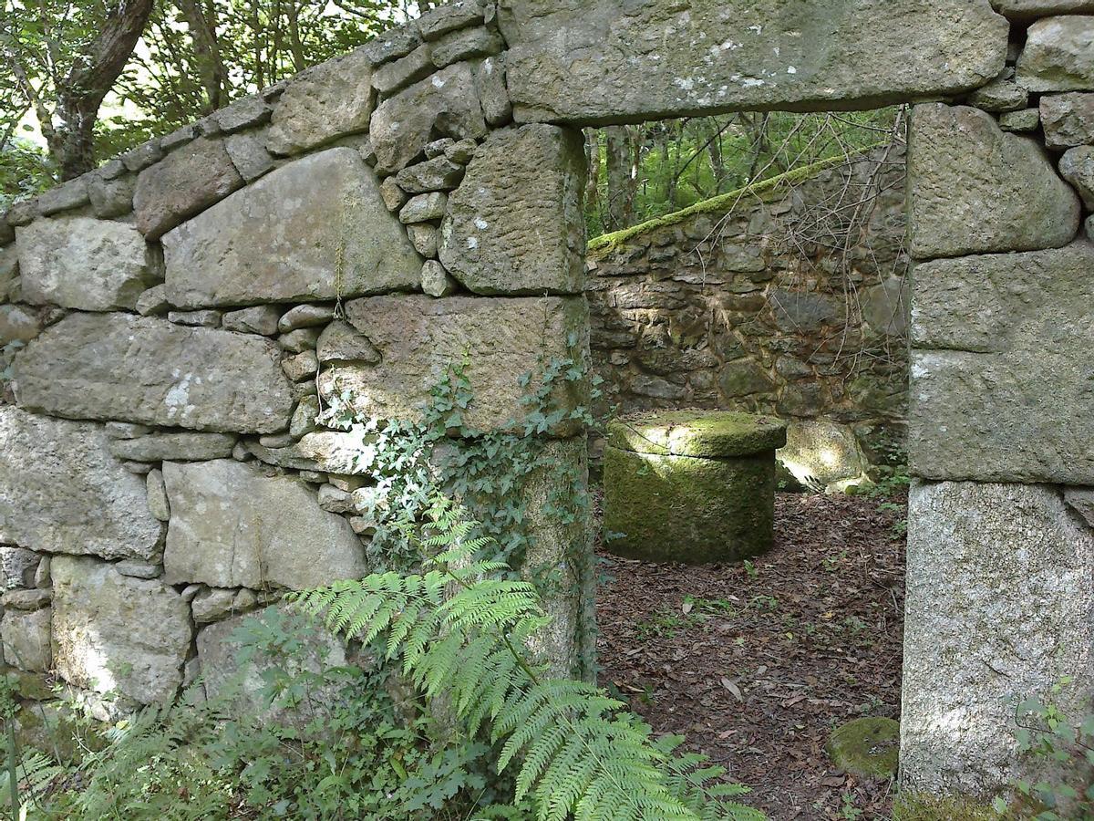 Uno de los molinos de Riamonte