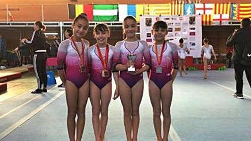 Les gimnastes del CG Esparreguera van obtenir resultats brillants