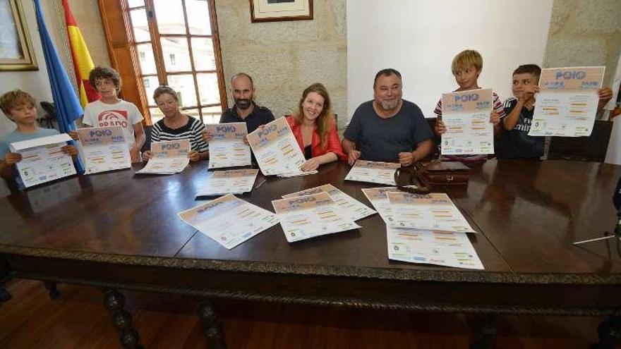 Presentación del Verán Deportivo en el concello. // G.Santos