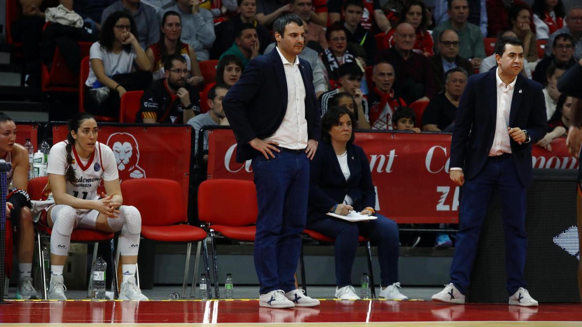 Carlos Cantero, durante el partido del miércoles ante el Cukurova.