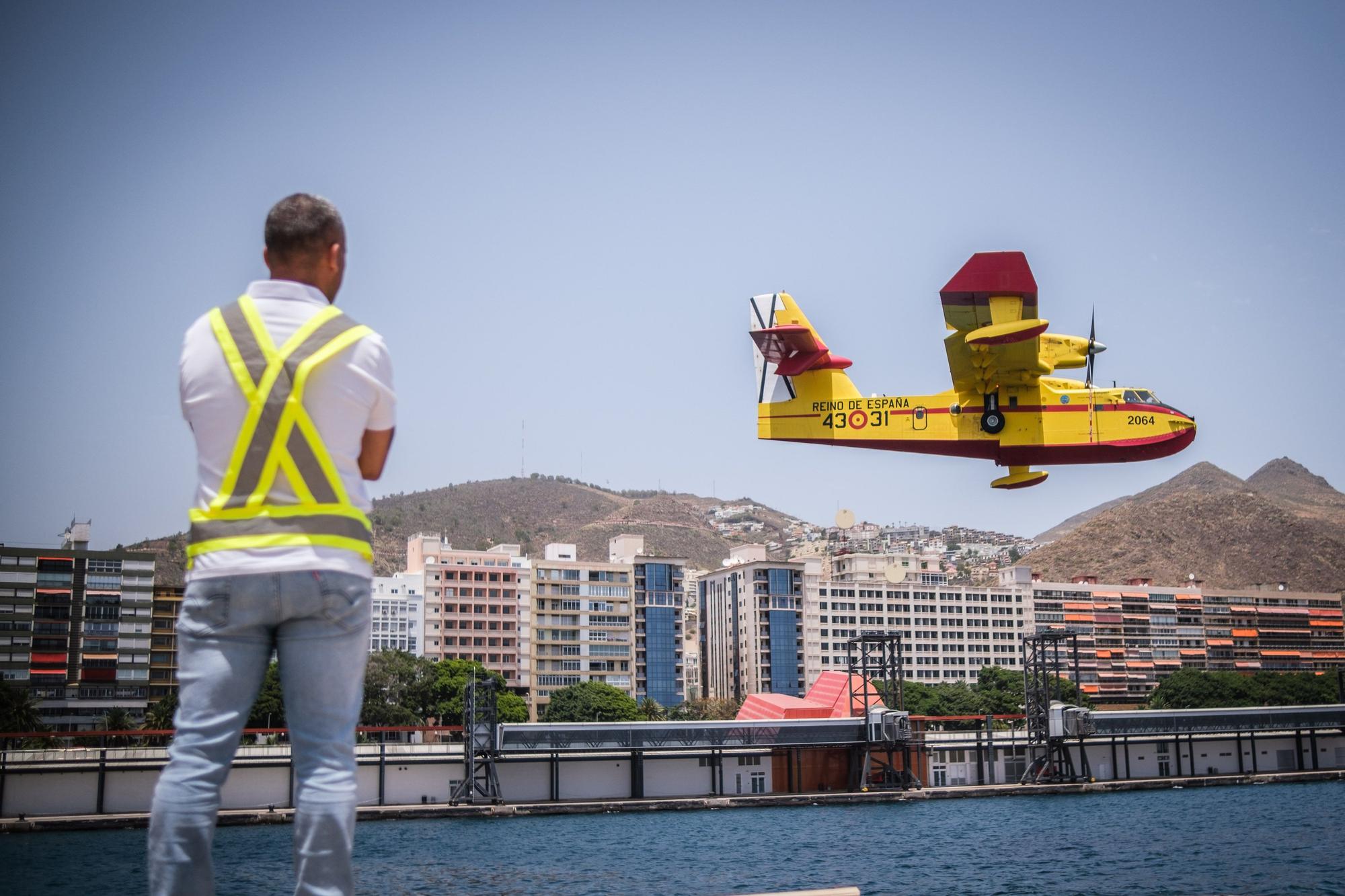 Hidroaviones en Santa Cruz de Tenerife