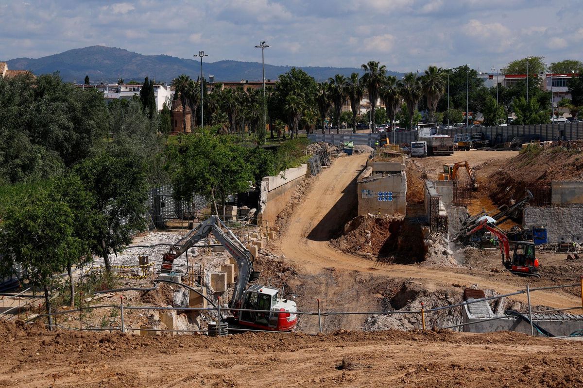 Tanque de tormentas obras balcon del guadalquivir