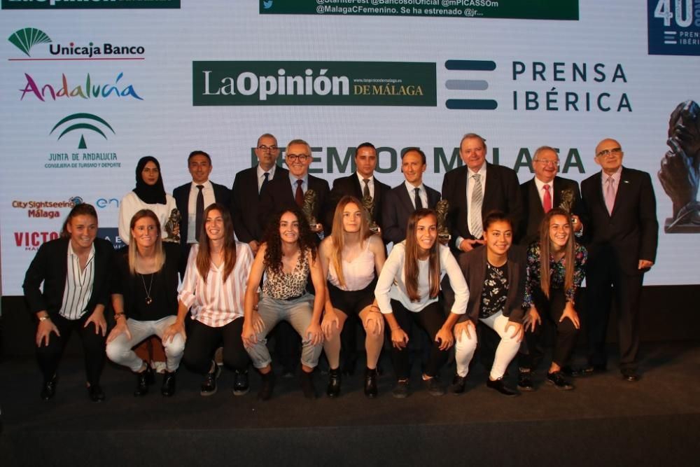 Gala de la entrega de premios de La Opinión de Málaga 2018.