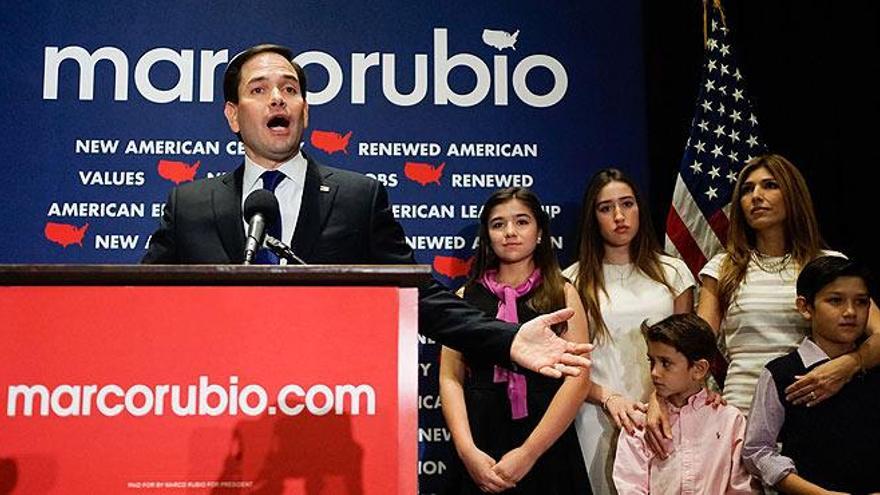 Donald Trump acaba con las aspiraciones de Marco Rubio en otra noche imponente