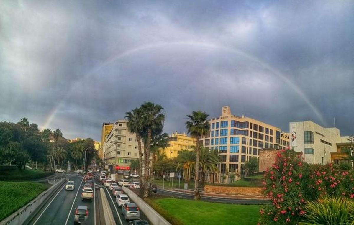 Arcoíris en La Cornisa.