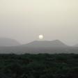 Archivo - Calima del desierto del Sáhara sobre las Islas Canarias