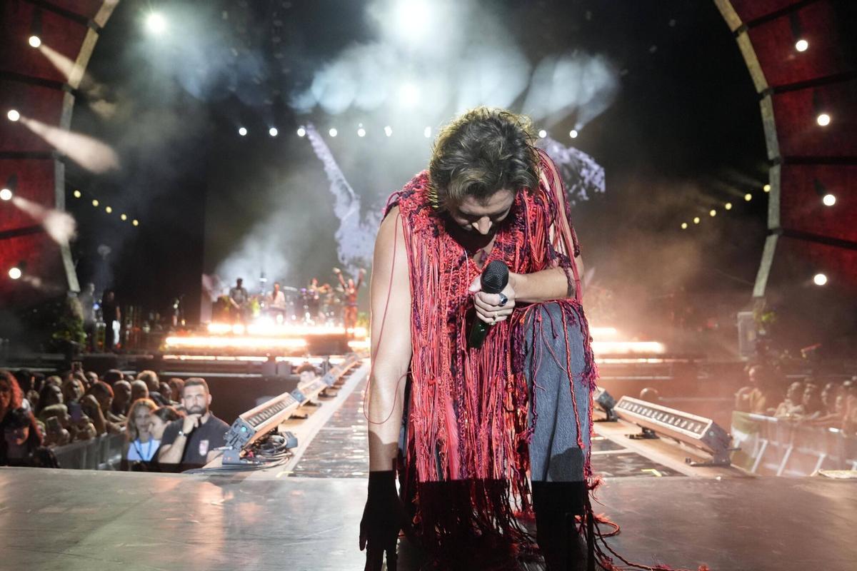 Manuel Carrasco toca en el Palau Sant Jordi dentro de su gira Salvaje