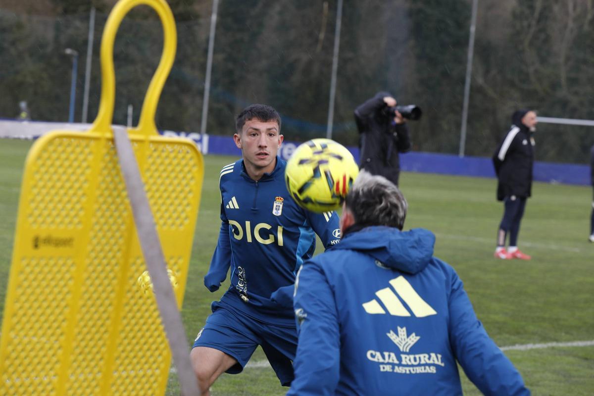 Thiago Fernández, en El Requexón
