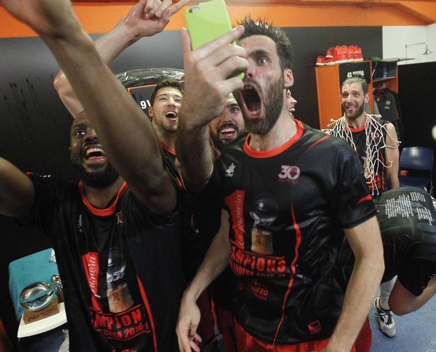 Así ha sido la celebración del Valencia Basket