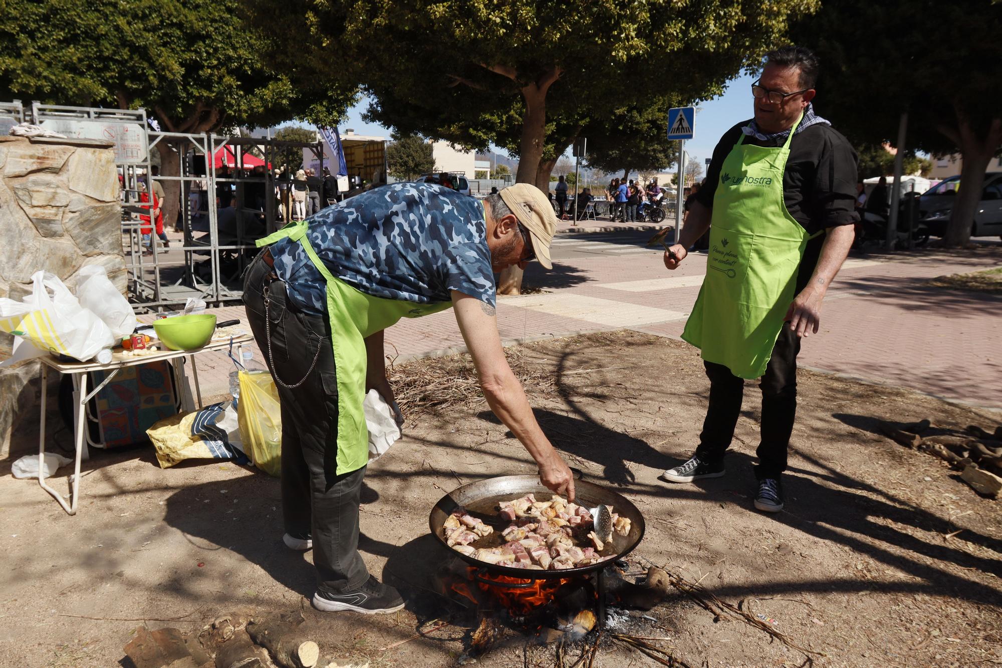 Todas las imágenes del concurso de paellas de intercollas de la Magdalena 2023