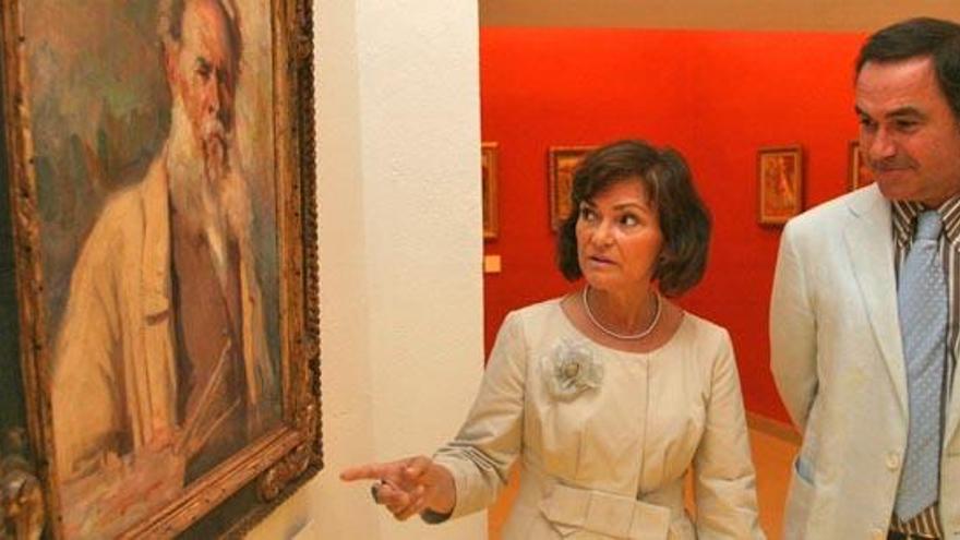 La ministra de Cultura Carmen Calvo inauguró el museo en 2007.