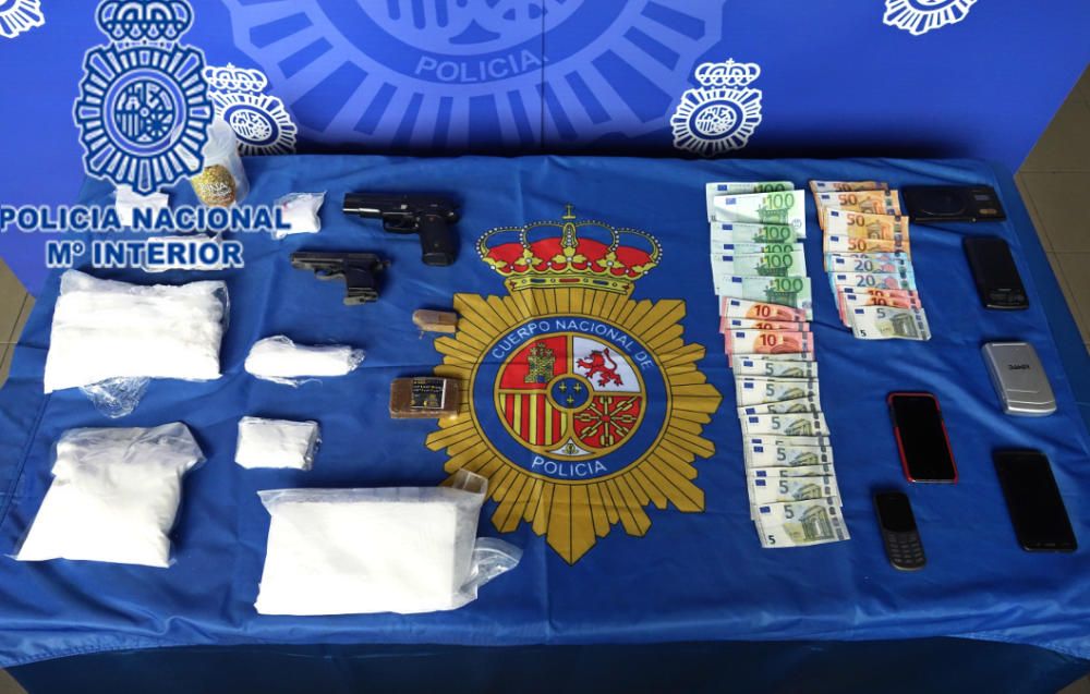 Golpe al narcotráfico en Gijón.