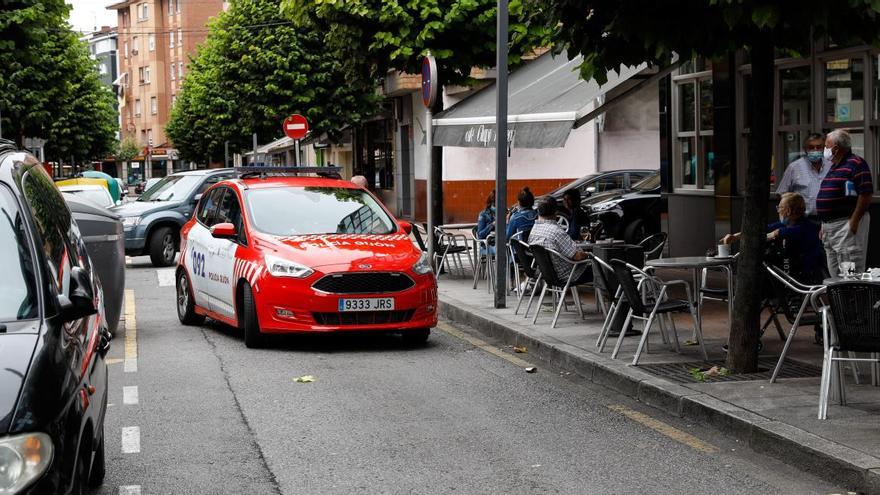 Policía Local de Gijón.