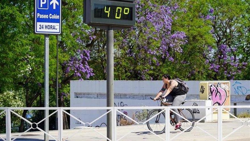 El termómetro por encima de los 40 grados, en Andalucía