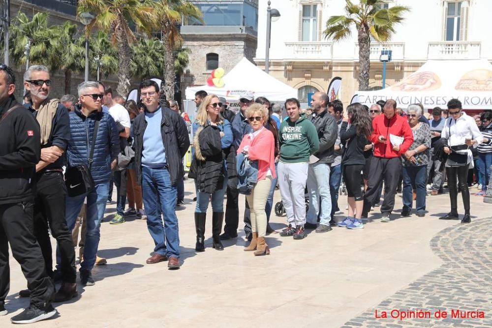 Entrega de dorsales de la Ruta de las Fortalezas