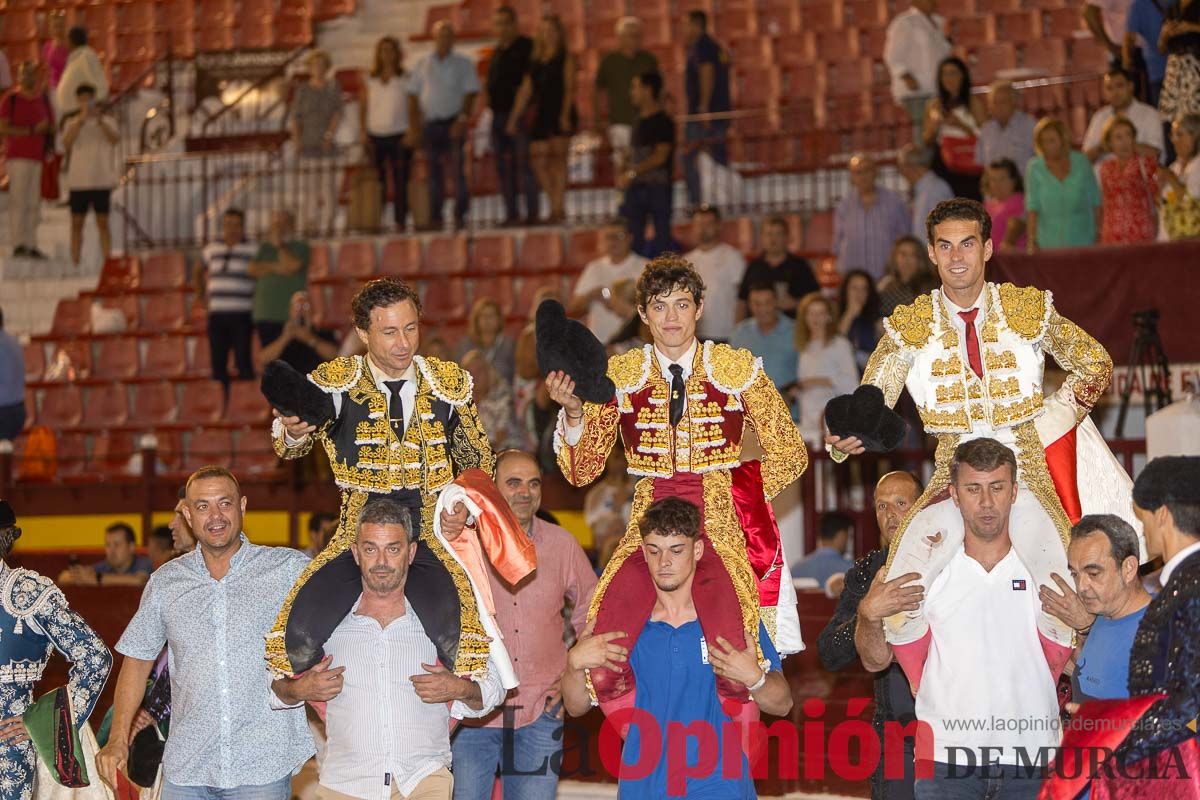 Cuarta corrida de la Feria Taurina de Murcia (Rafaelillo, Fernando Adrián y Jorge Martínez)