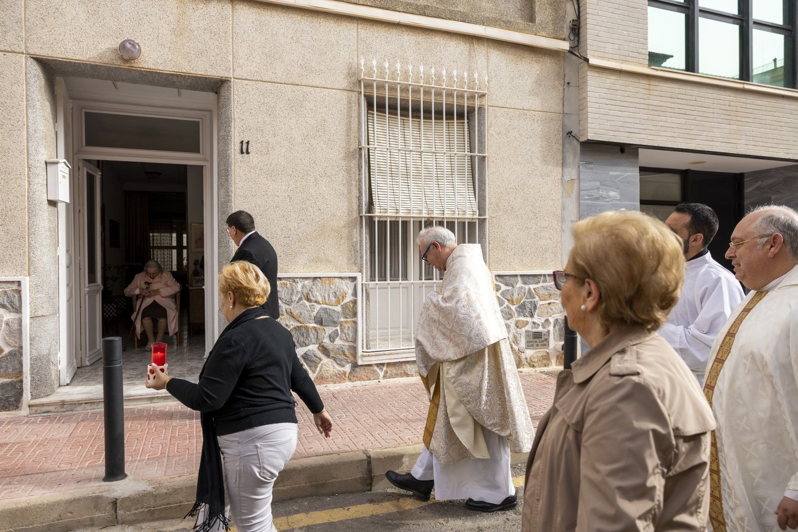 Procesión "del Comulgar" de San Vicente Ferrer en Torrevieja