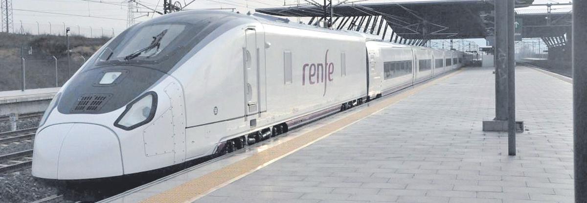 Un tren Avril como los que operán en Asturias