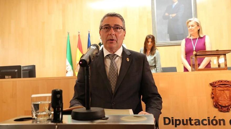 El presidente de la Diputación, Francisco Salado (PP).