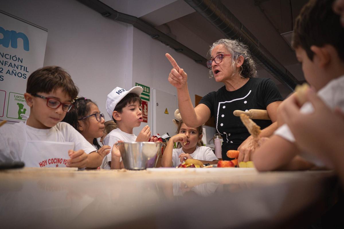 Taller de alimentación saludable de Sanidad