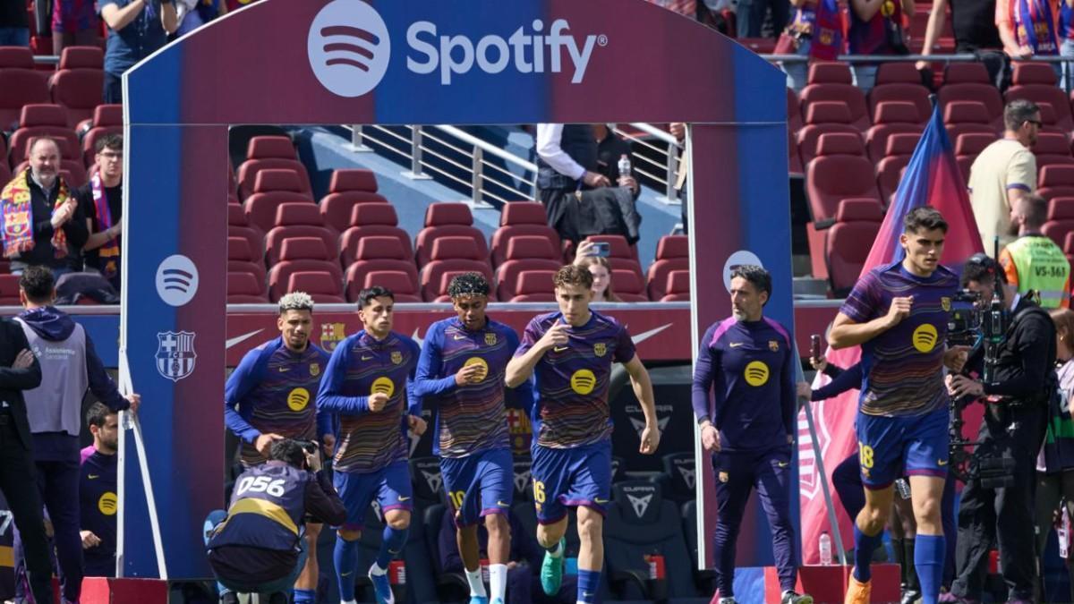 La alineación del FC Barcelona para medirse al Rayo Vallecano