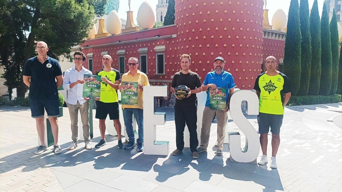 L'acte de presentació del Torneig Nord davant la Torre Galatea