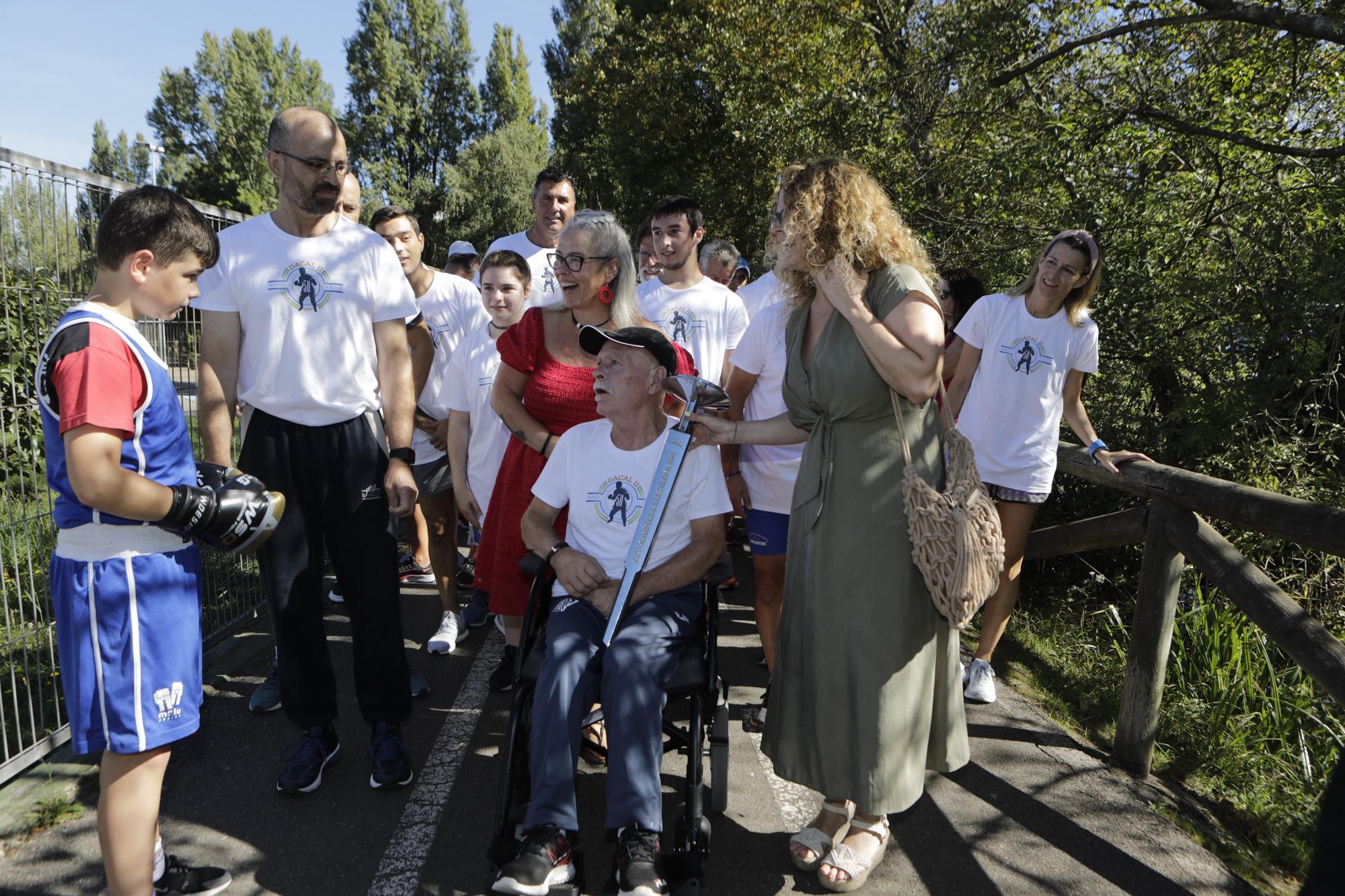 Avilés homenajea a Dacal en el 50º. aniversario de su bronce en Múnich