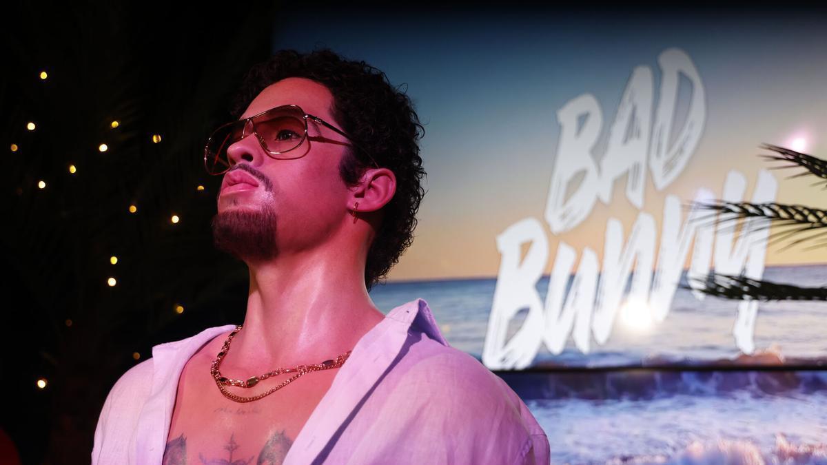 El Museo de Cera de Madrid estrena este jueves, la nueva figura de Bad Bunny.