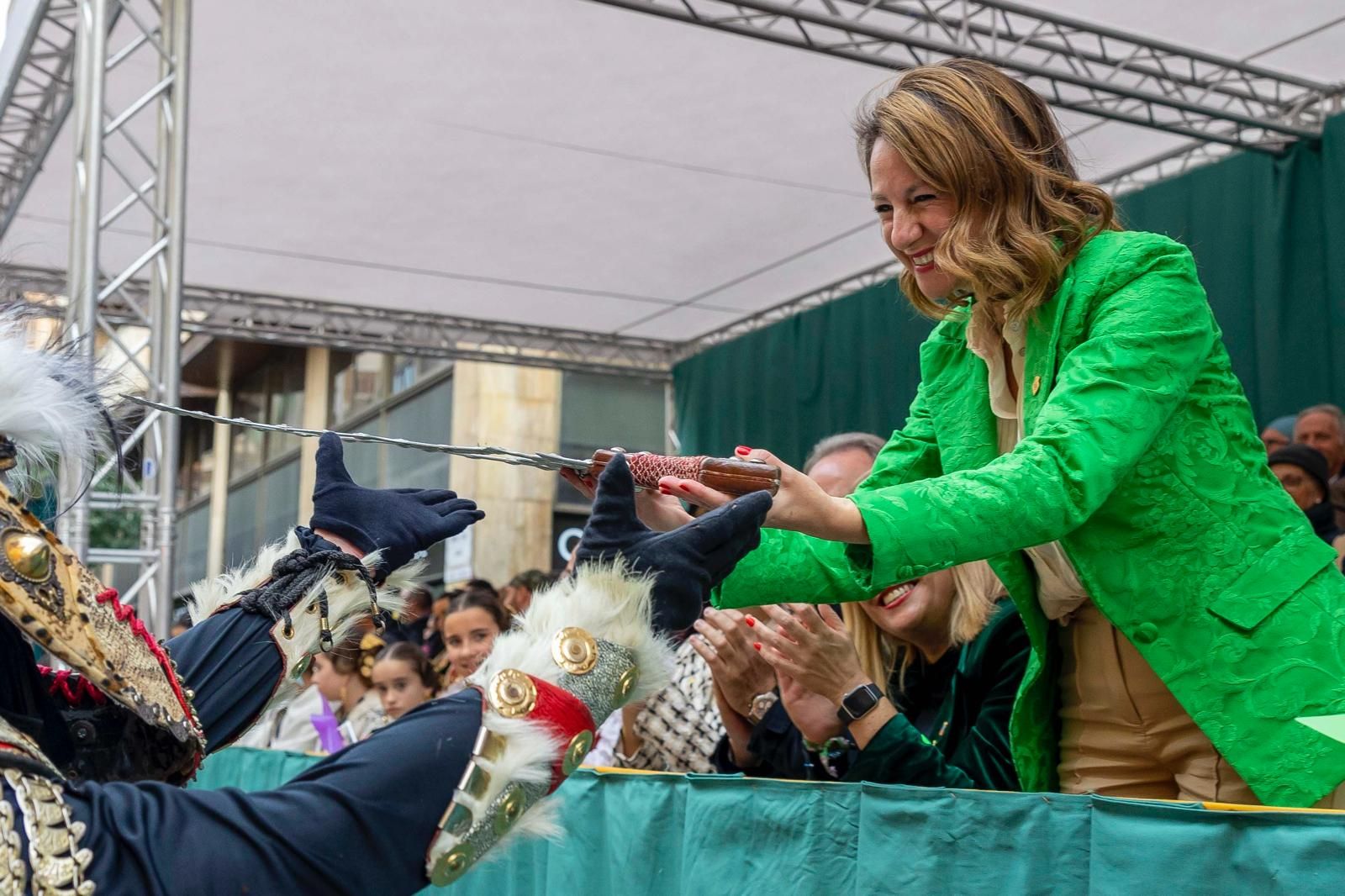 Imagen de Begoña Carrasco en el Pregó.