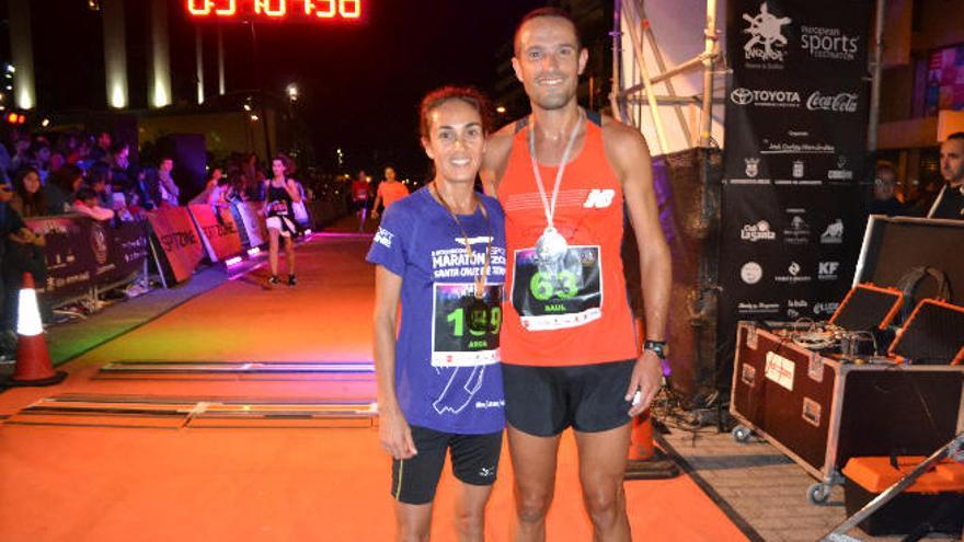 Arrecife vibra con la carrera nocturna