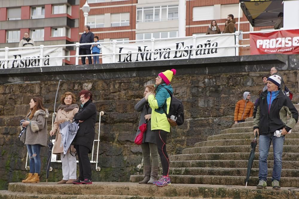 Una carrera épica por los pedreros gijoneses