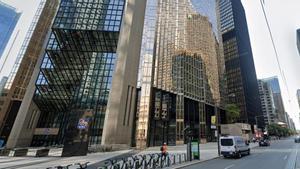 El edificio se encuentra en el corazón financiero de Toronto.