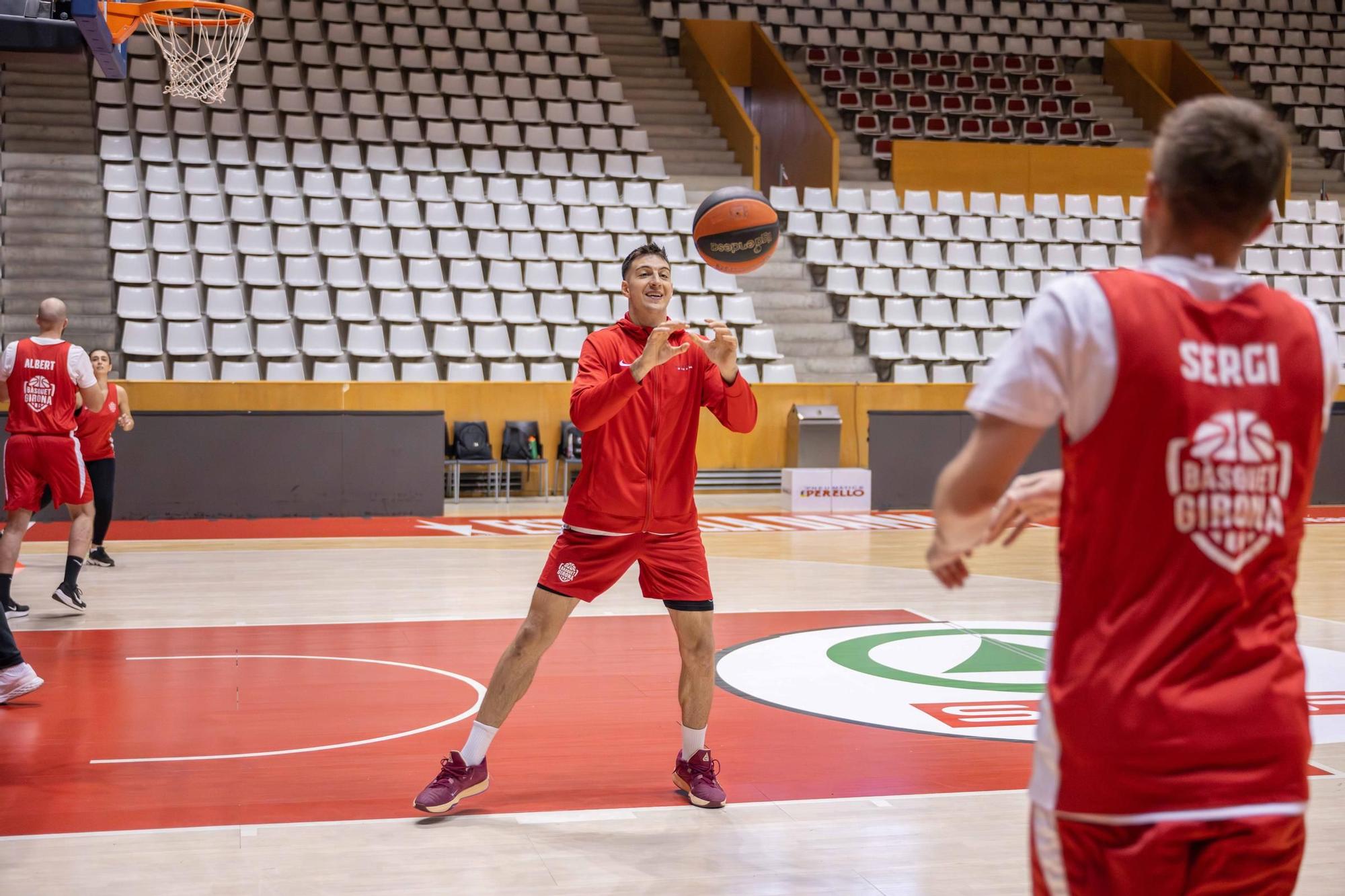 De patrocinadors a jugadors del Bàsquet Girona per un dia