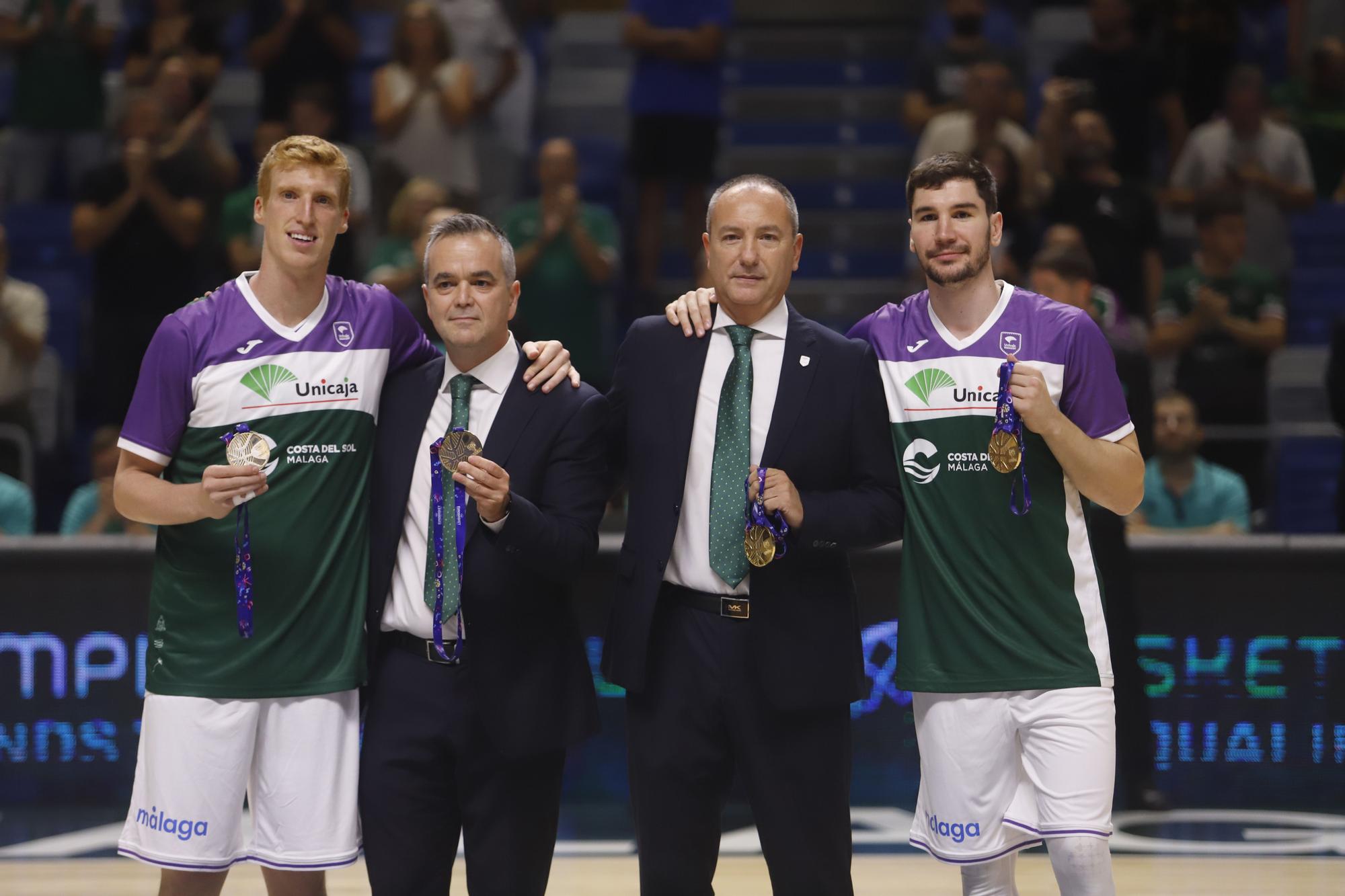 Unicaja - Den Bosch, semifinal de la fase previa de la BCL, en imágenes