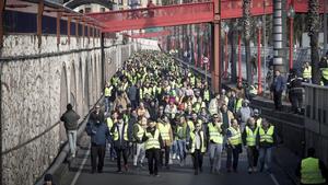 zentauroepp46647590 barcelona 21 01 2019 huelga de taxistas en la foto manifesta190121190958