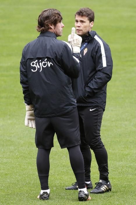 Elderson Echiéjile ya se entrena con el Sporting en El Molinón.