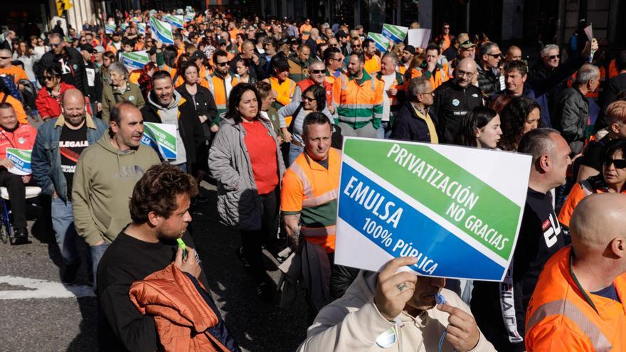 VÍDEO: Así fue la rueda de prensa de los trabajadores de EMULSA