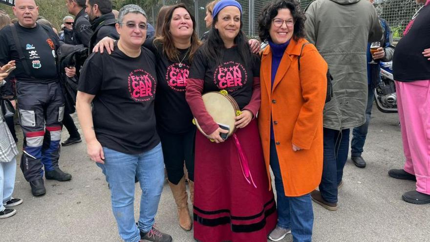 Chusa Fernández, Soraya Pardo, Lucía Vidal y Lucía Fernández Ron.