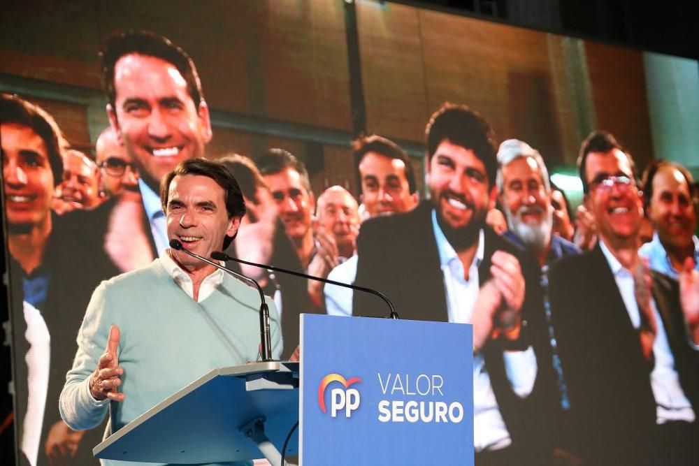 Acto del PP en el pabellón Cagigal de Murcia