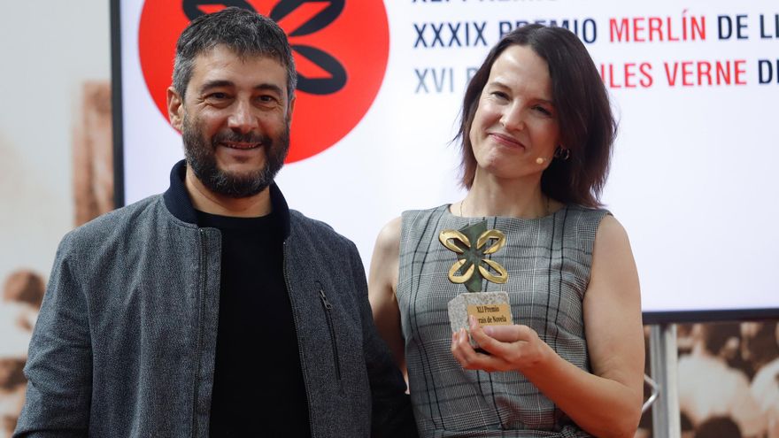 Marta Villar recolle o Premio Xerais de Novela por Detective Ferruchi
