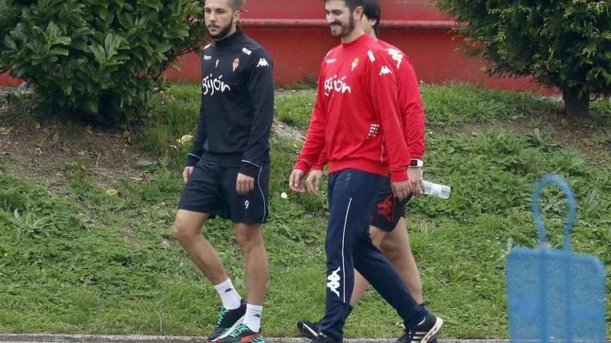 Guerrero, en Mareo, con los recuperadores.