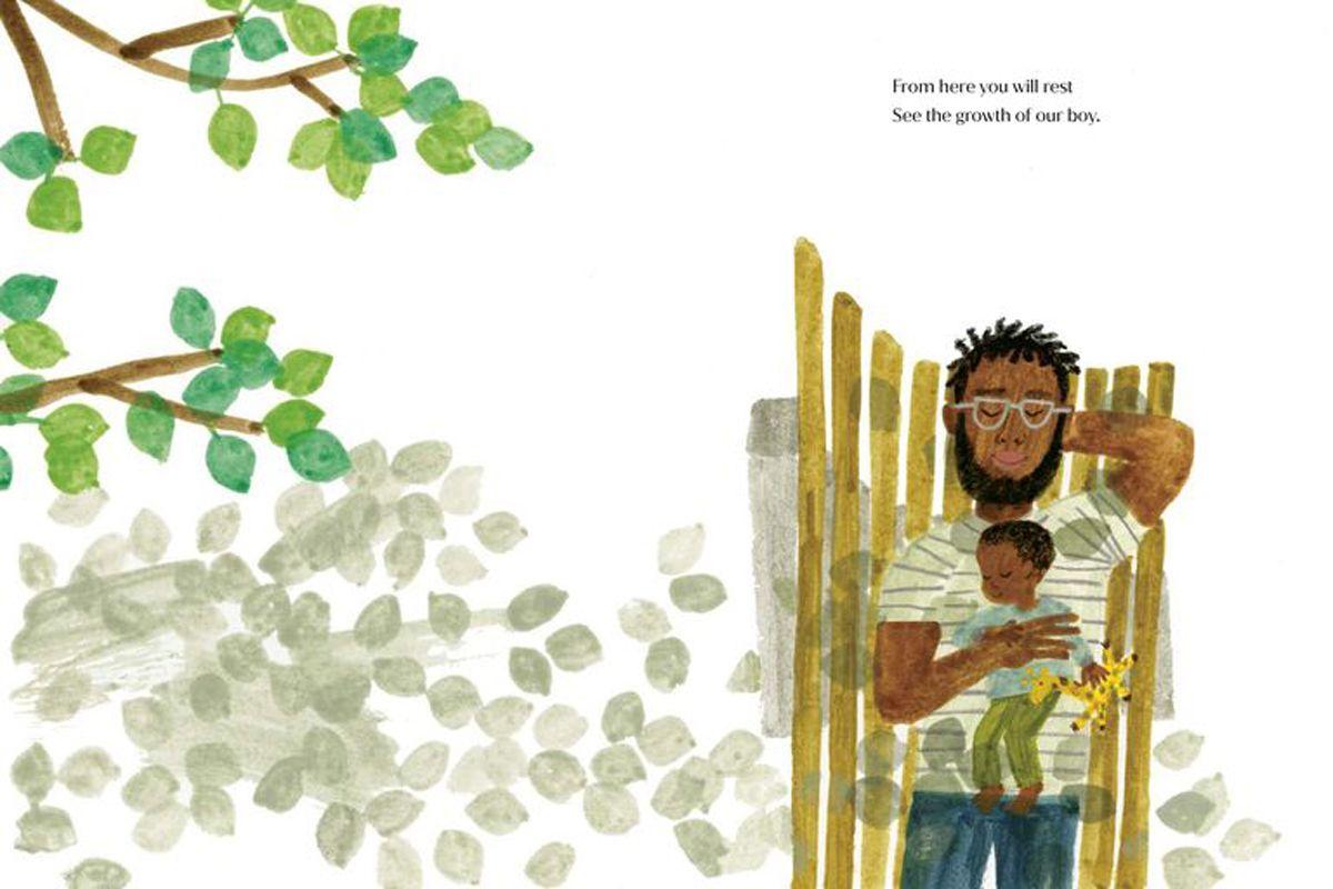 Ilustración interior del libro escrito por Meghan Markle para niños