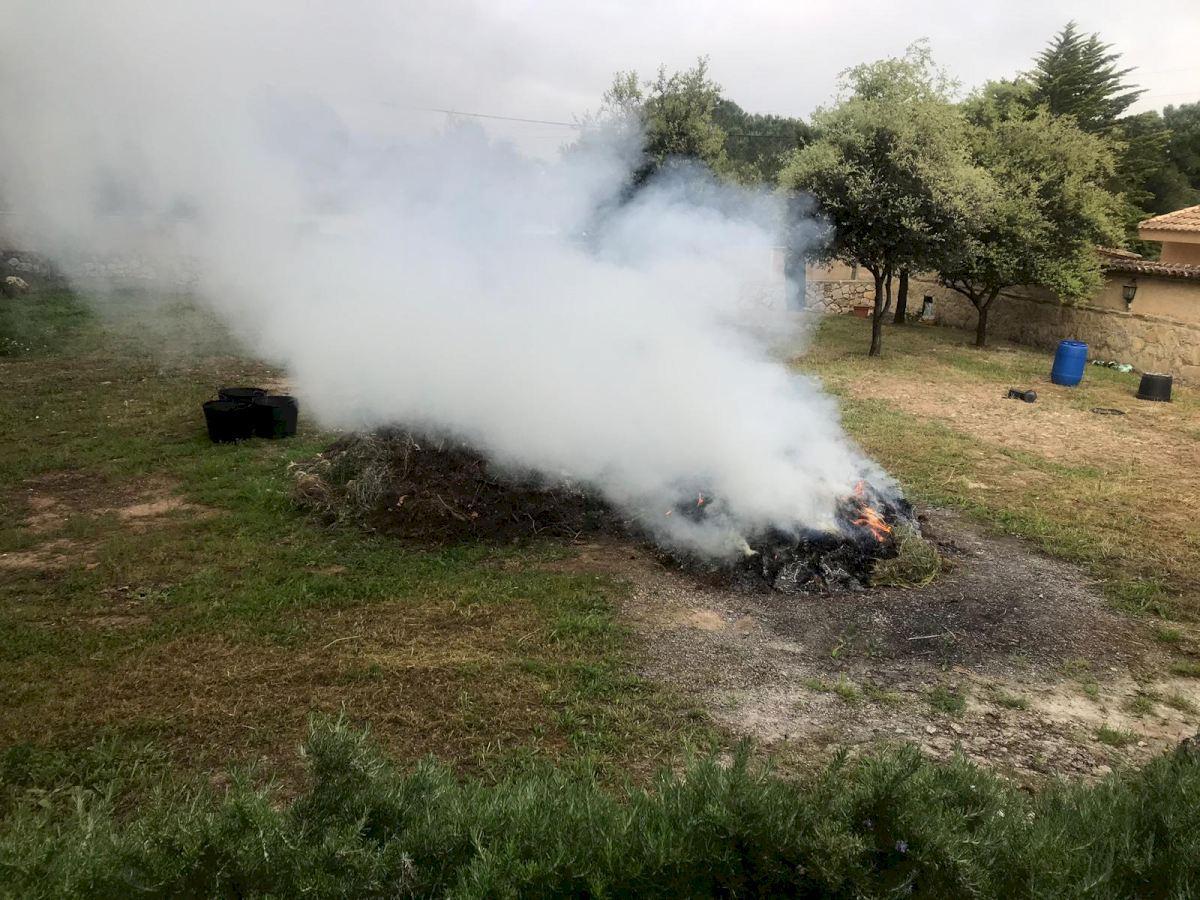 La consellería de Medio Ambiente suspende las quemas durante las fechas de Semana Santa y Pascua