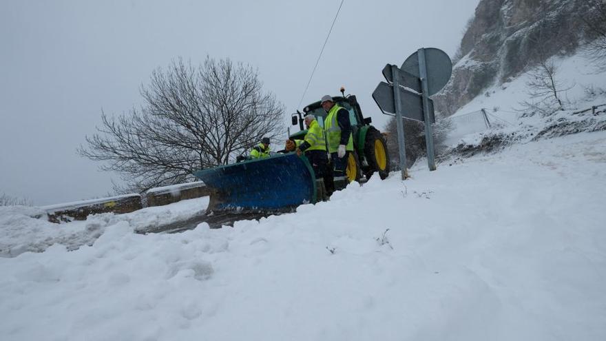 Así se vive el temporal en Pajares